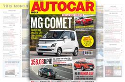 MG Comet driven, Autocar Awards and more: Autocar India M...